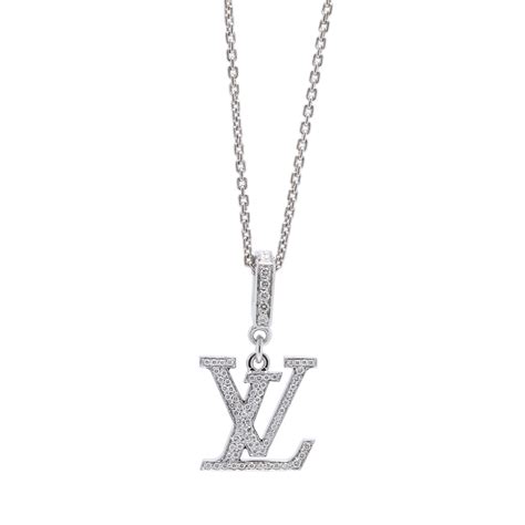 monogram necklace louis vuitton|Louis Vuitton necklace price.